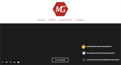 Desktop Screenshot of maximegirou.com